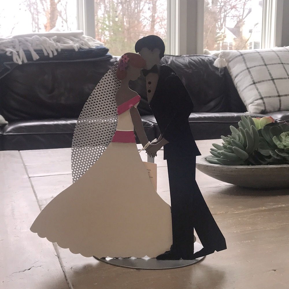 Bride and Groom Wedding Wine Bottle Holder